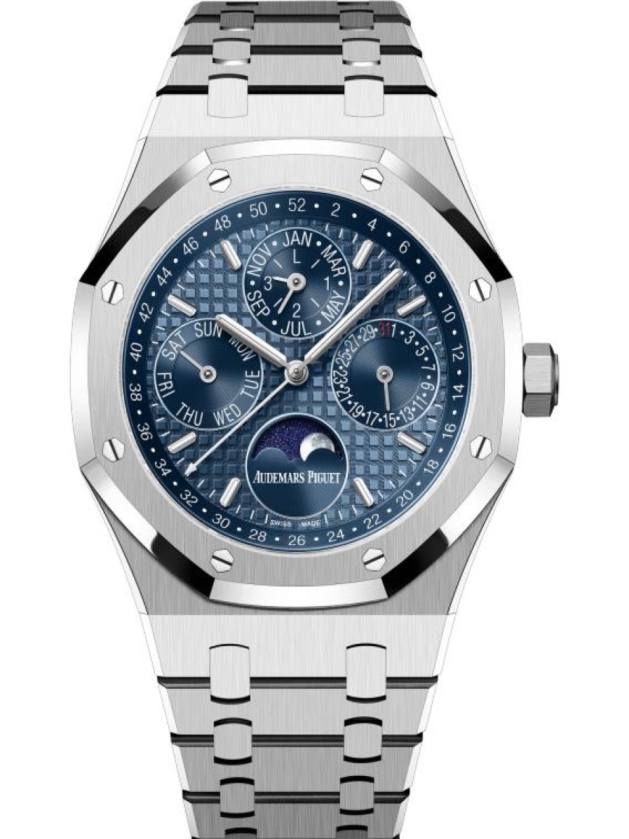 Uhren Audemars Piguet | Royal Oak Ewiger Kalender Edelstahl