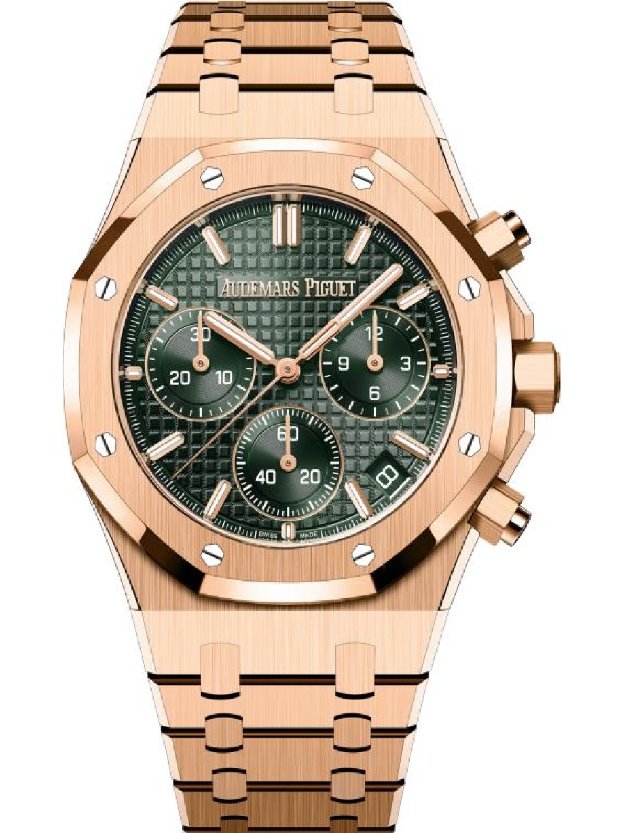 Uhren Audemars Piguet | Royal Oak Automatik-Chronograph 18 Karat Ros Gold