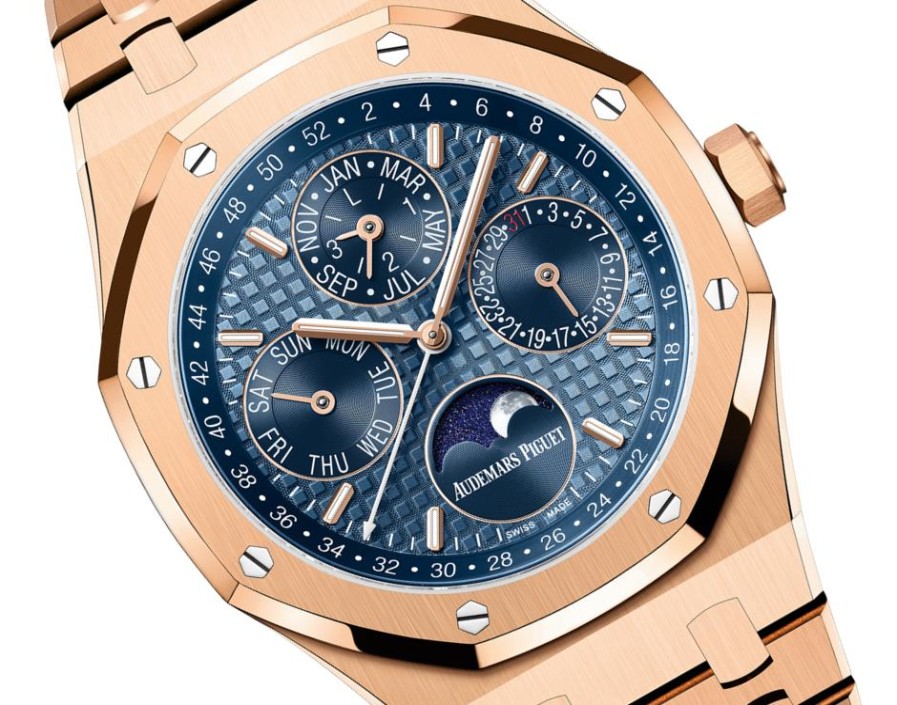 Uhren Audemars Piguet | Royal Oak Ewiger Kalender 18 Karat Ros Gold