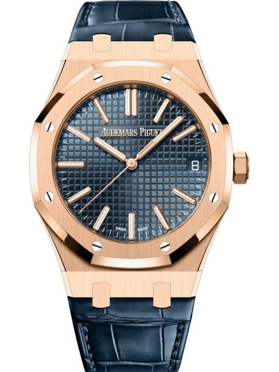 Uhren Audemars Piguet | Royal Oak Automatikwerk 18 Karat Ros Gold