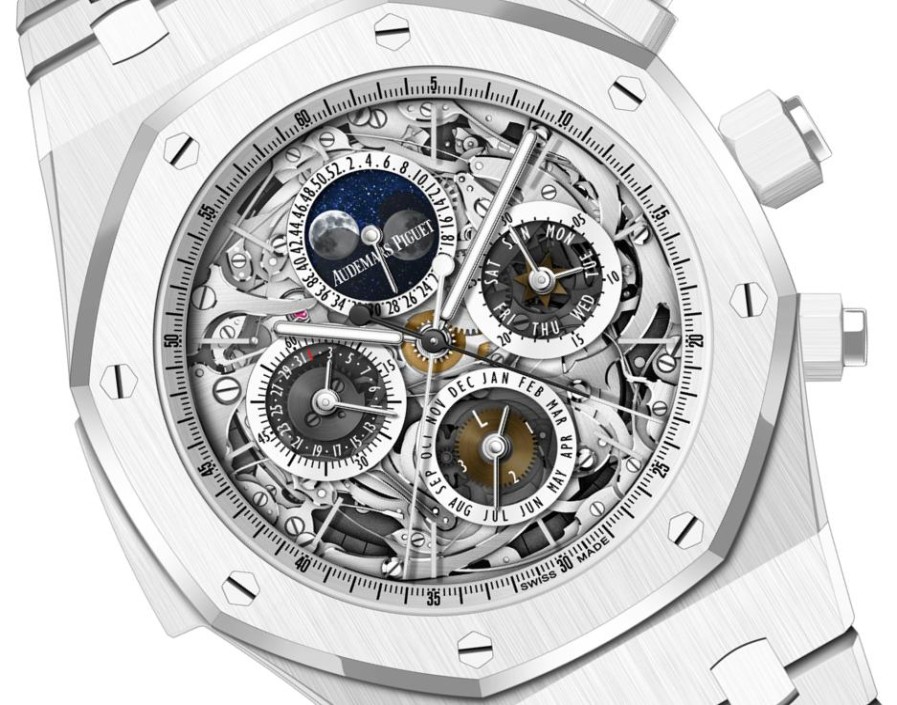 Uhren Audemars Piguet | Royal Oak Grande-Komplikation Wei E Keramik