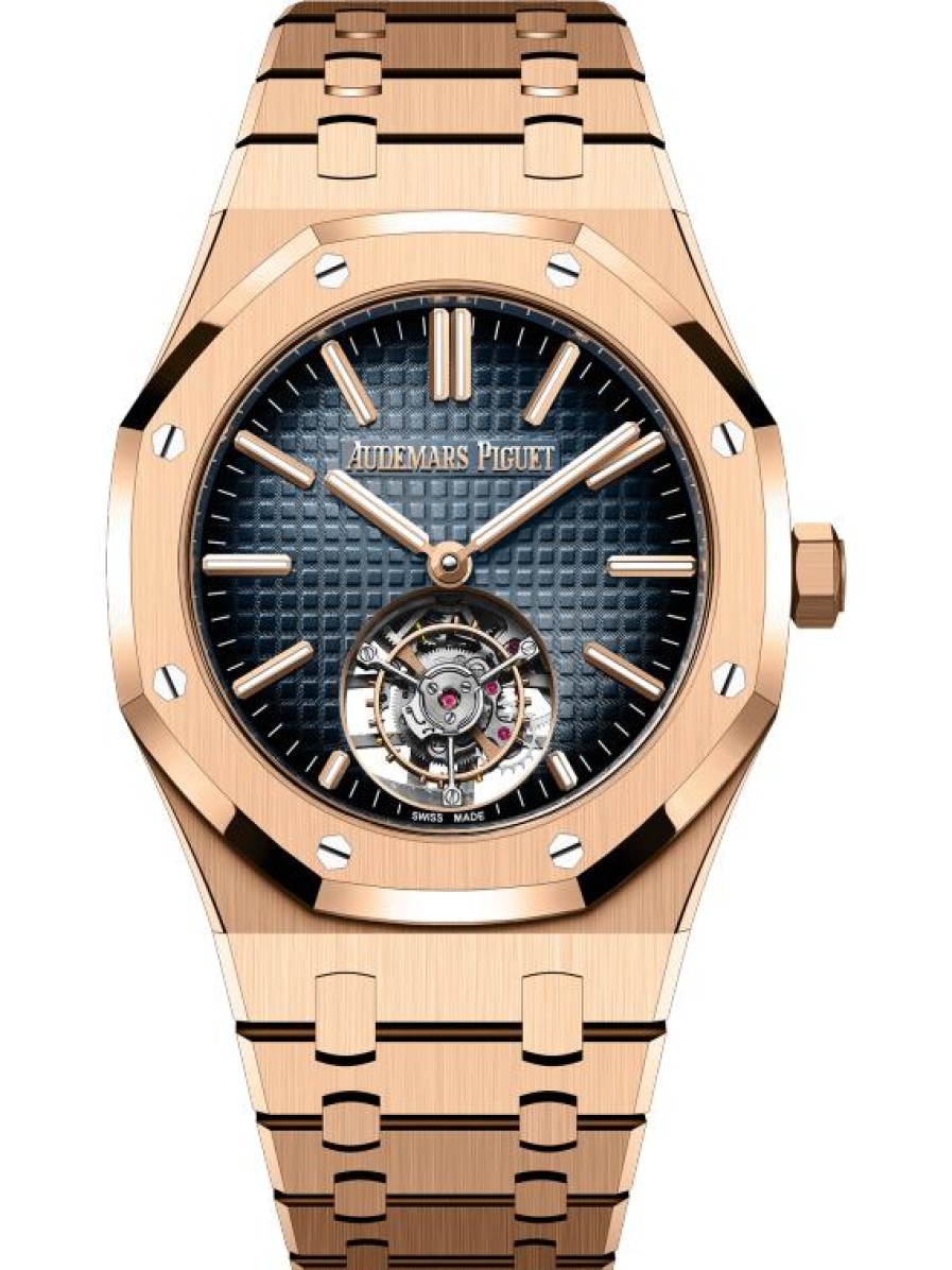 Uhren Audemars Piguet | Royal Oak Fliegendes Tourbillon Mit Automatikaufzug 18 Karat Ros Gold