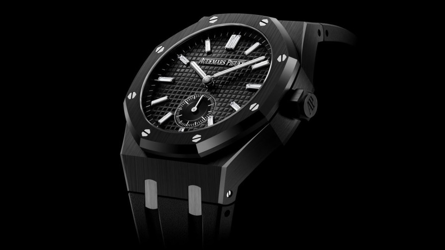 Uhren Audemars Piguet | Royal Oak Minutenrepetition Supersonnerie Schwarze Keramik