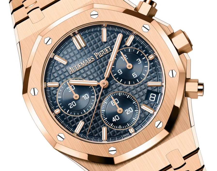 Uhren Audemars Piguet | Royal Oak Automatik-Chronograph 18 Karat Ros Gold