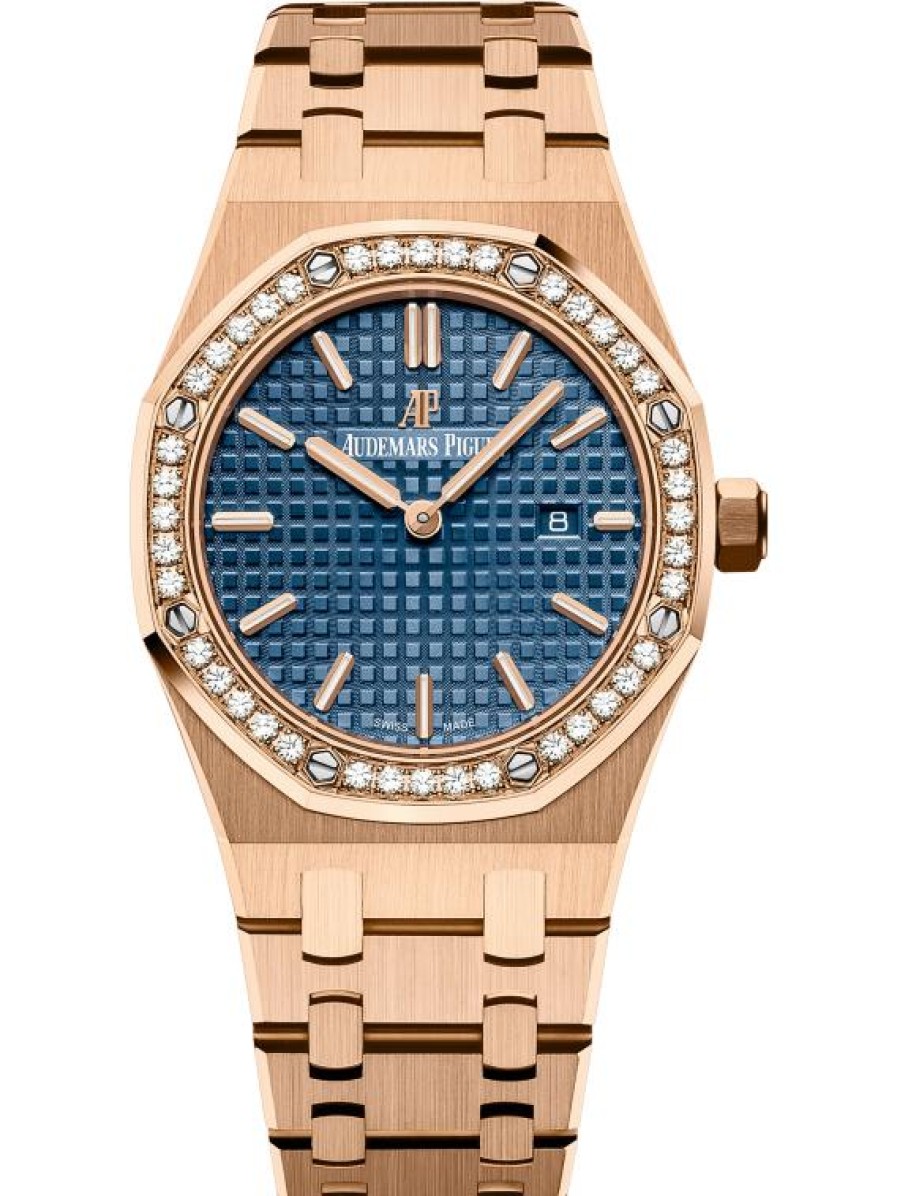 Uhren Audemars Piguet | Royal Oak Quarz 18 Karat Ros Gold