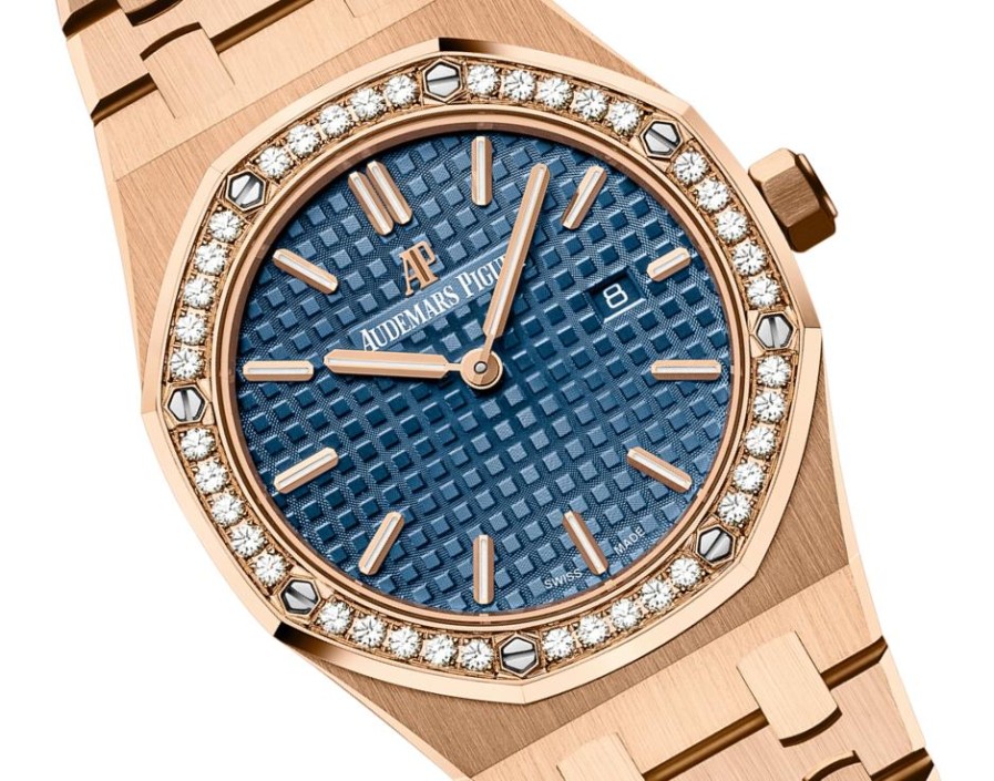 Uhren Audemars Piguet | Royal Oak Quarz 18 Karat Ros Gold