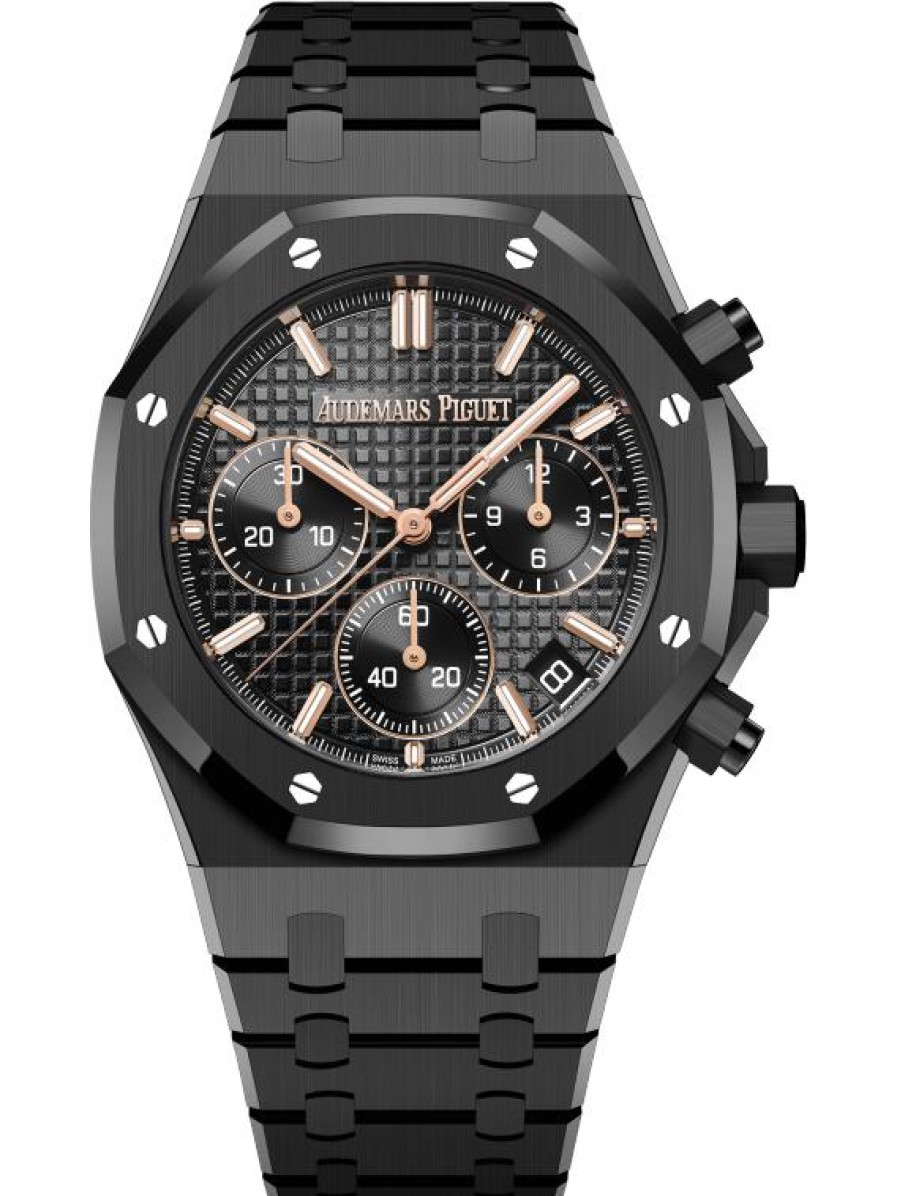 Uhren Audemars Piguet | Royal Oak Automatik-Chronograph Schwarze Keramik