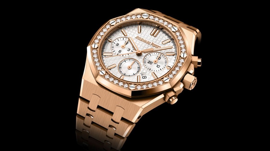 Uhren Audemars Piguet | Royal Oak Automatik-Chronograph 18 Karat Ros Gold