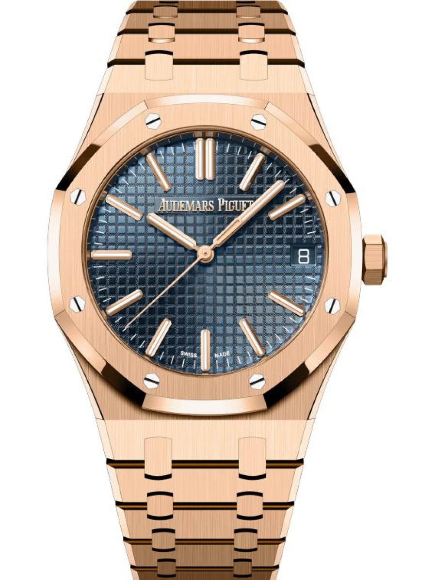 Uhren Audemars Piguet | Royal Oak Automatikwerk 18 Karat Ros Gold