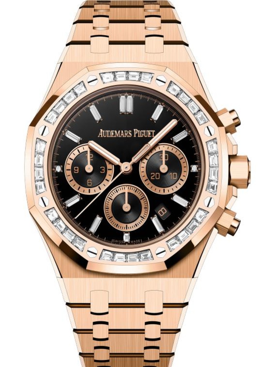 Uhren Audemars Piguet | Royal Oak Automatik-Chronograph 18 Karat Ros Gold