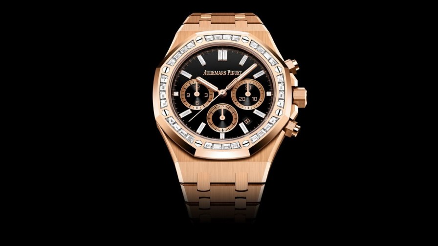 Uhren Audemars Piguet | Royal Oak Automatik-Chronograph 18 Karat Ros Gold