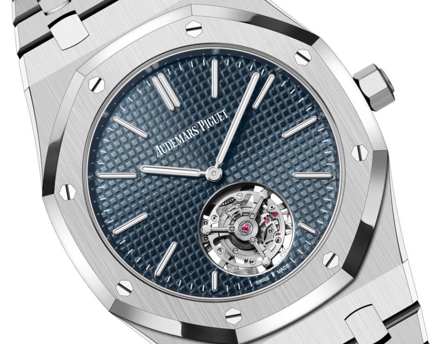 Uhren Audemars Piguet | Royal Oak Automatic Flying Tourbillon Extra-Thin (Rd#3) Edelstahl