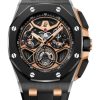 Uhren Audemars Piguet | Royal Oak Offshore Automatik-Tourbillon-Chronograph Schwarze Keramik