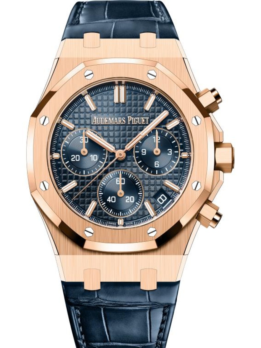 Uhren Audemars Piguet | Royal Oak Automatik-Chronograph 18 Karat Ros Gold