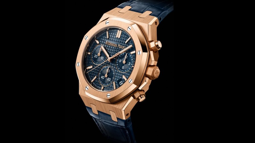 Uhren Audemars Piguet | Royal Oak Automatik-Chronograph 18 Karat Ros Gold