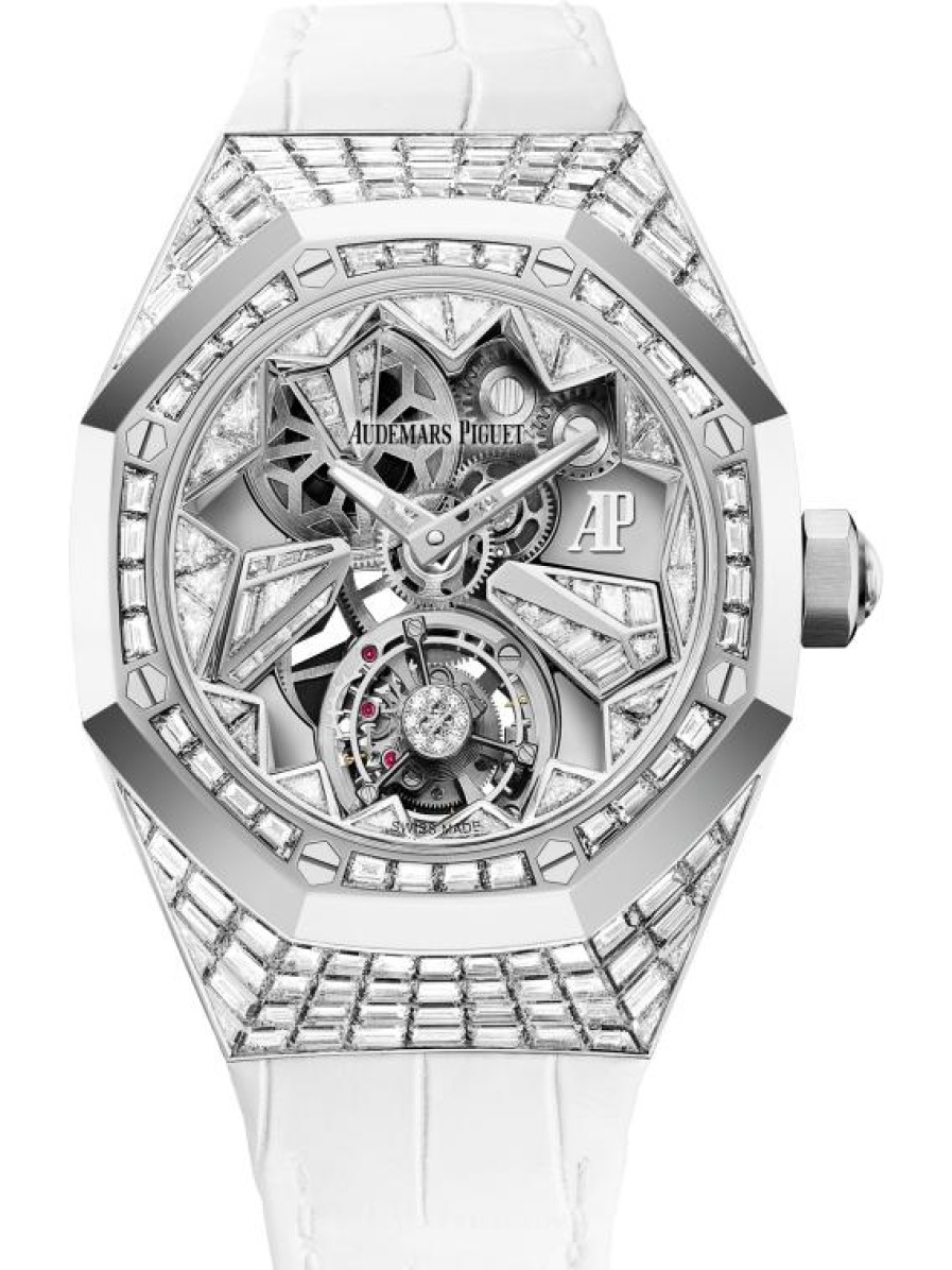 Uhren Audemars Piguet | Royal Oak Concept Fliegendes Tourbillon 18 Karat Wei Gold