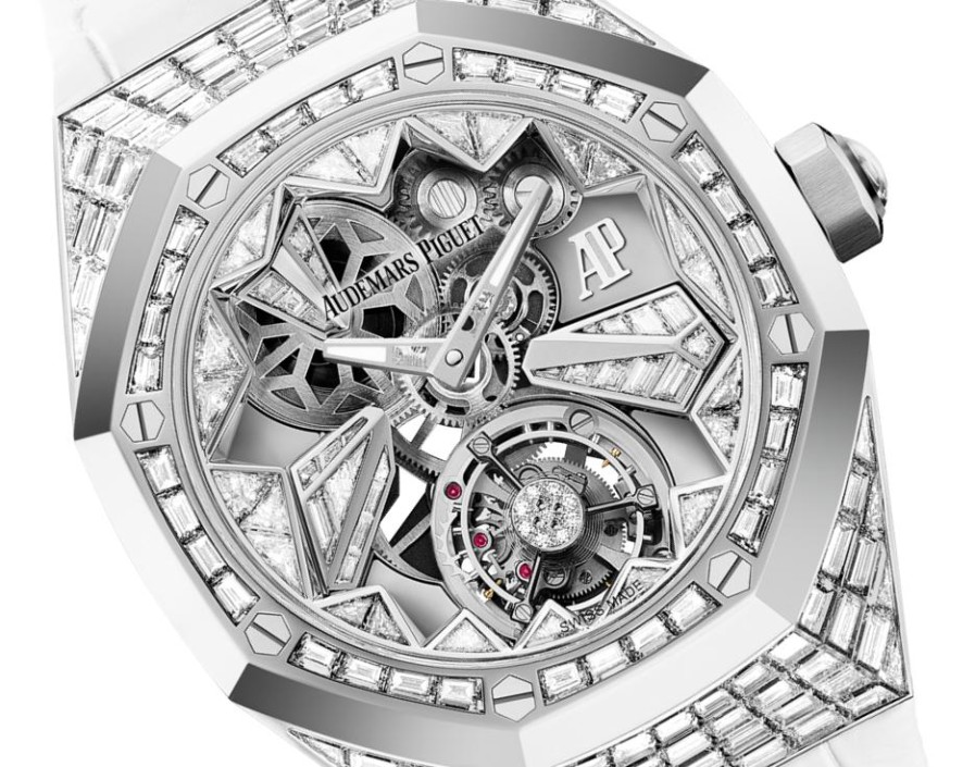 Uhren Audemars Piguet | Royal Oak Concept Fliegendes Tourbillon 18 Karat Wei Gold