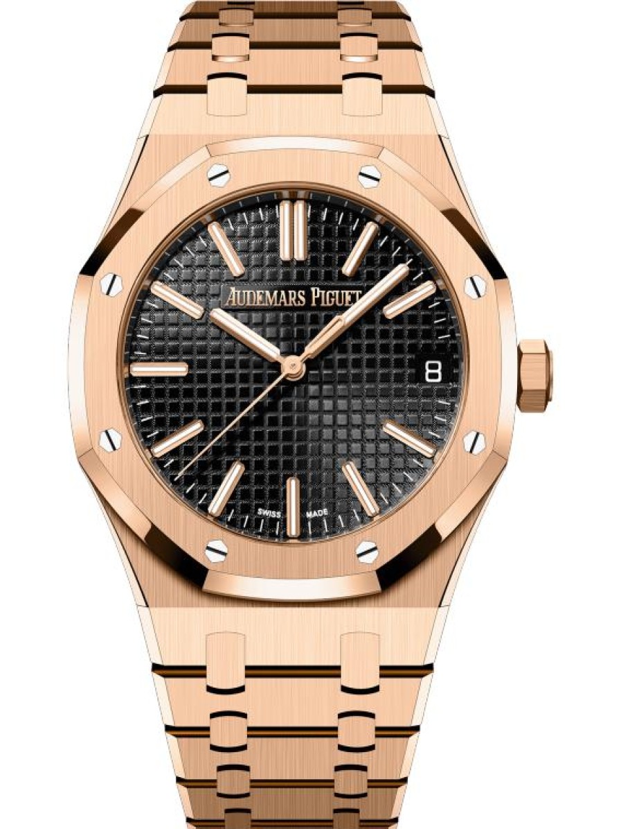 Uhren Audemars Piguet | Royal Oak Automatikwerk 18 Karat Ros Gold