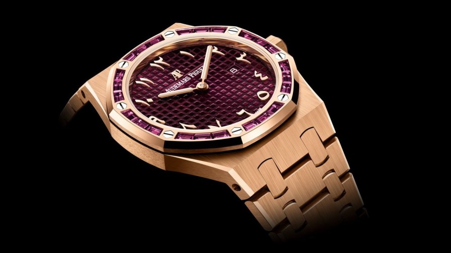 Uhren Audemars Piguet | Royal Oak Quarz 18 Karat Ros Gold