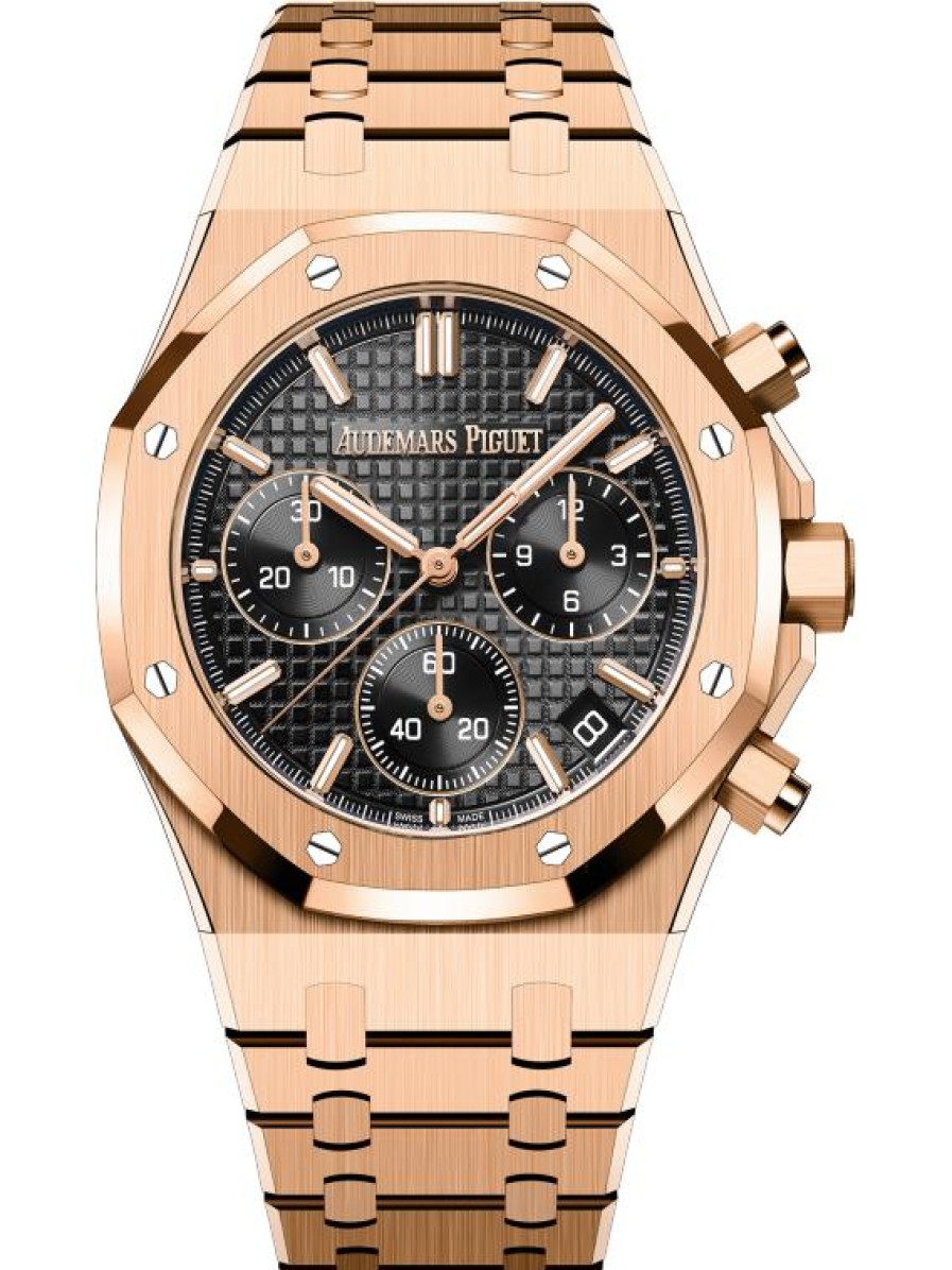 Uhren Audemars Piguet | Royal Oak Automatik-Chronograph 18 Karat Ros Gold