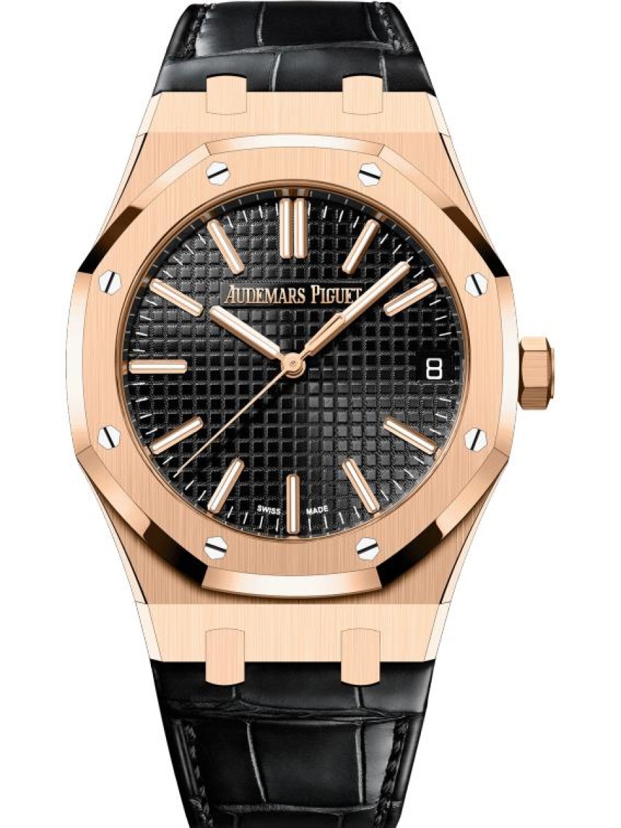 Uhren Audemars Piguet | Royal Oak Automatikwerk 18 Karat Ros Gold