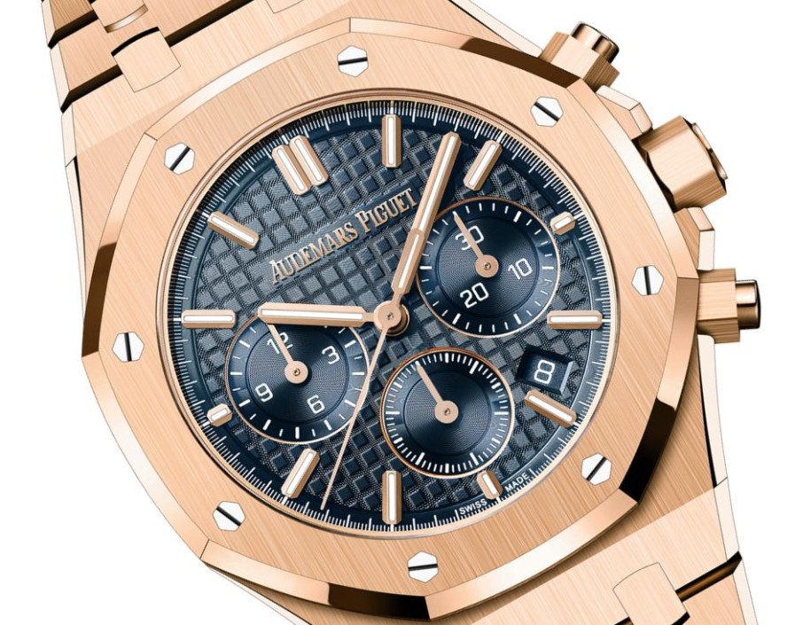 Uhren Audemars Piguet | Royal Oak Automatik-Chronograph 18 Karat Ros Gold