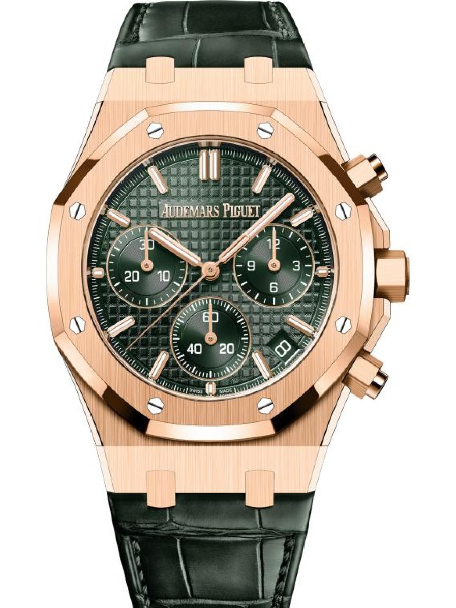 Uhren Audemars Piguet | Royal Oak Automatik-Chronograph 18 Karat Ros Gold