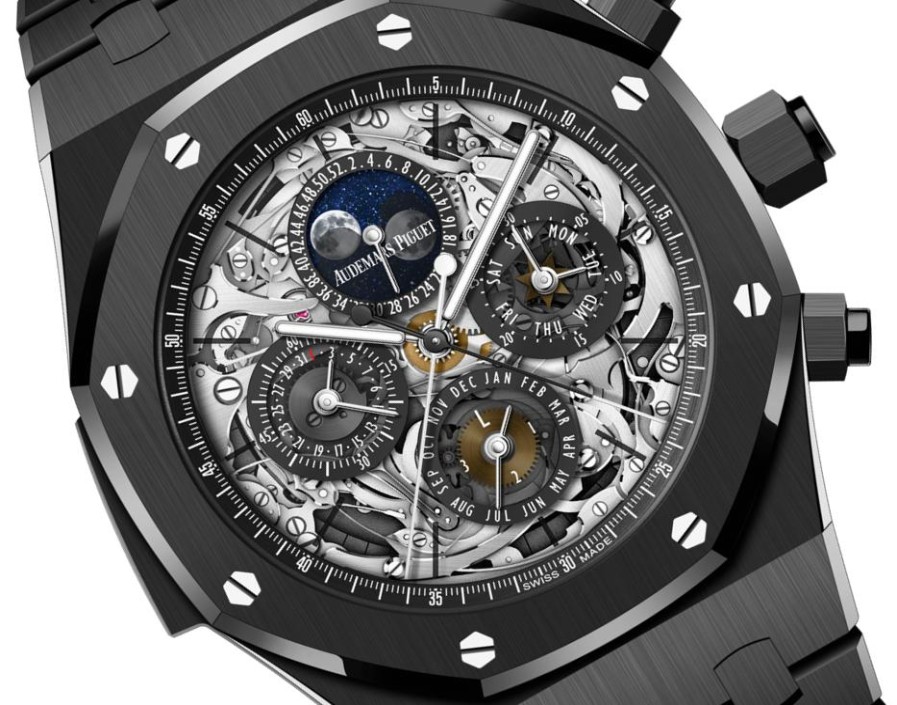 Uhren Audemars Piguet | Royal Oak Grande-Komplikation Schwarze Keramik