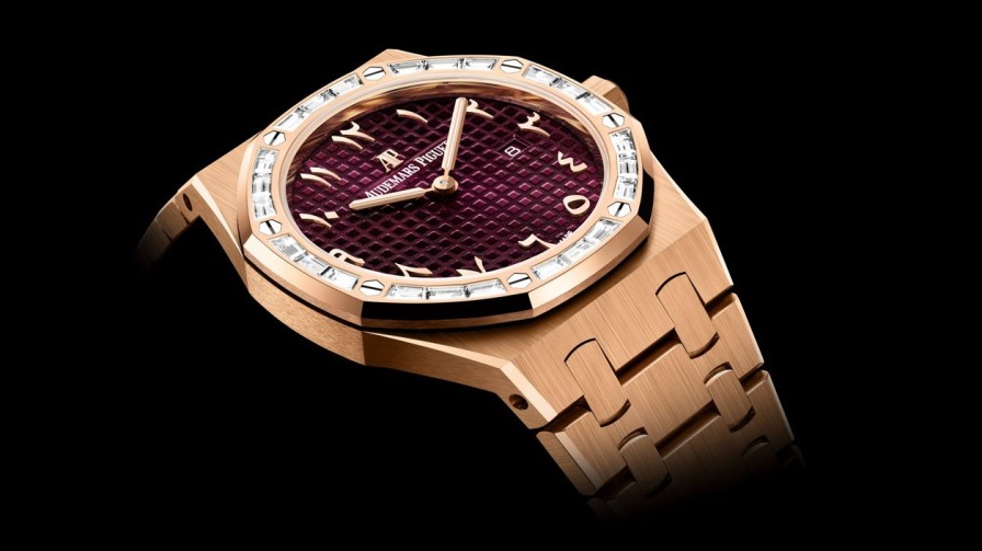 Uhren Audemars Piguet | Royal Oak Quarz 18 Karat Ros Gold