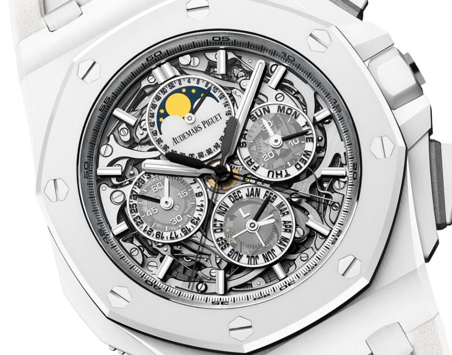 Uhren Audemars Piguet | Royal Oak Offshore Grande Komplikation Wei E Keramik