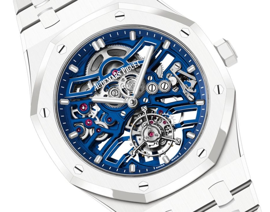 Uhren Audemars Piguet | Royal Oak Automatic Flying Tourbillon Openworked Only Watch Edition Wei E Keramik