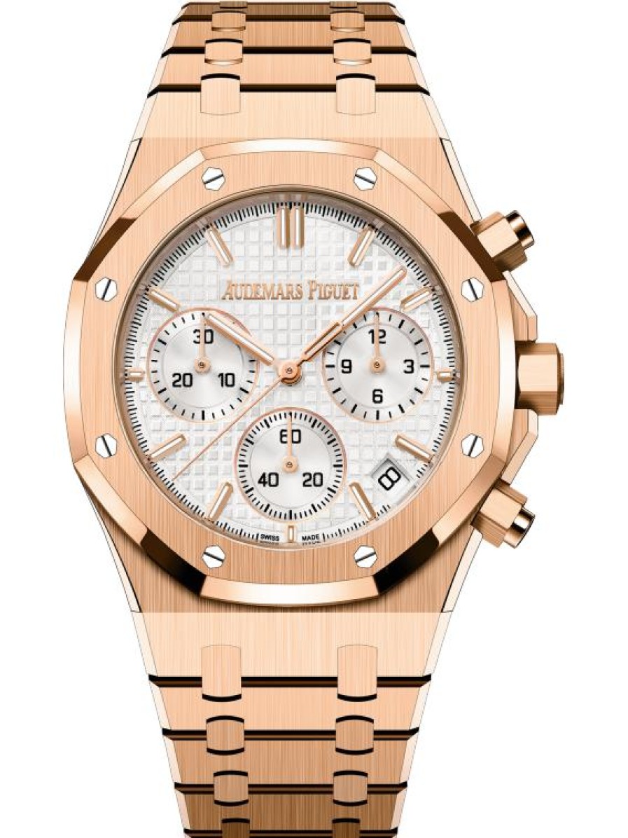 Uhren Audemars Piguet | Royal Oak Automatik-Chronograph 18 Karat Ros Gold